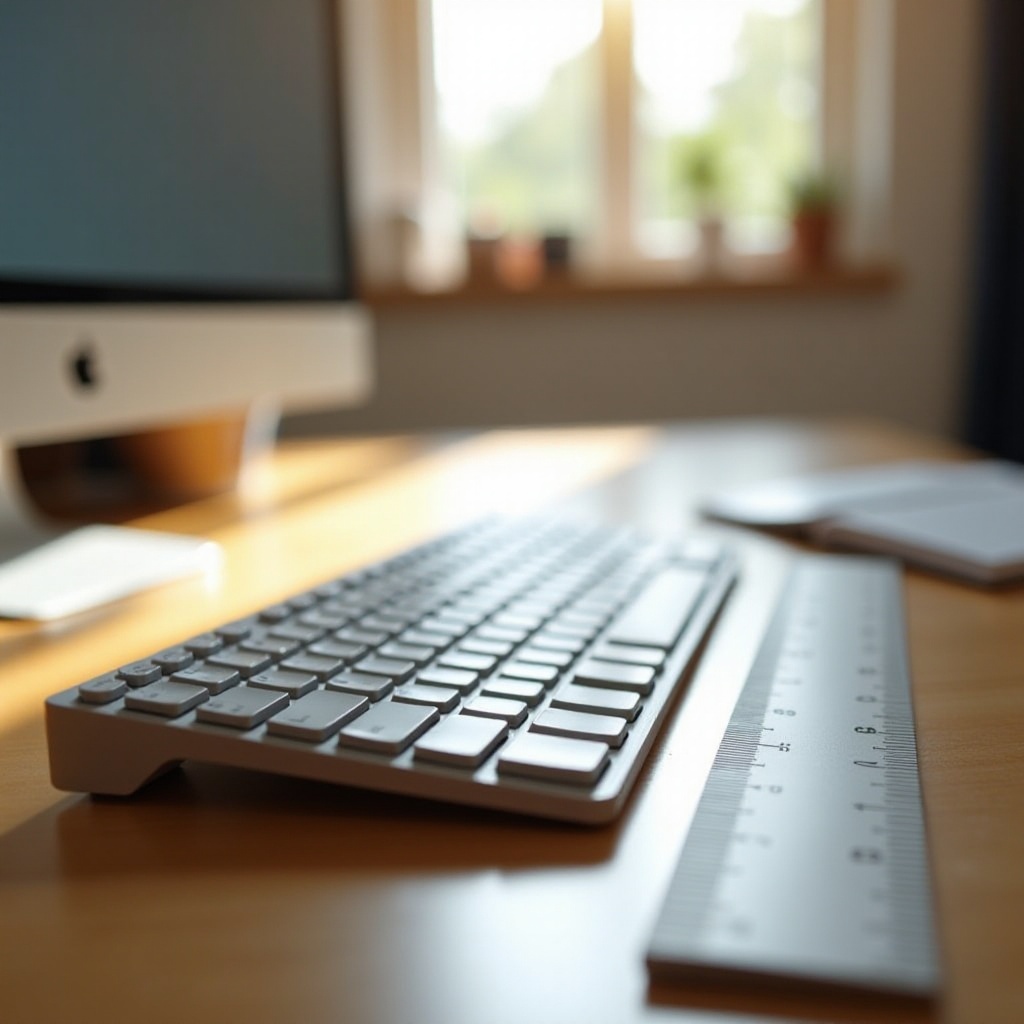 how long is a computer keyboard